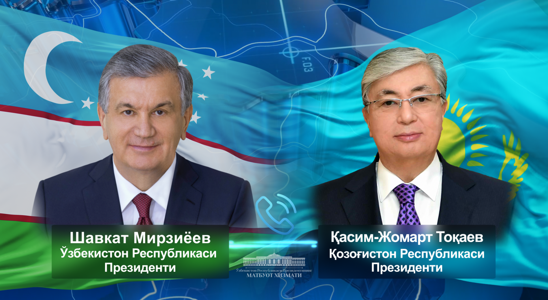 Uzbekistan and Kazakhstan Leaders Discuss Topical Issues on the Bilateral Agenda