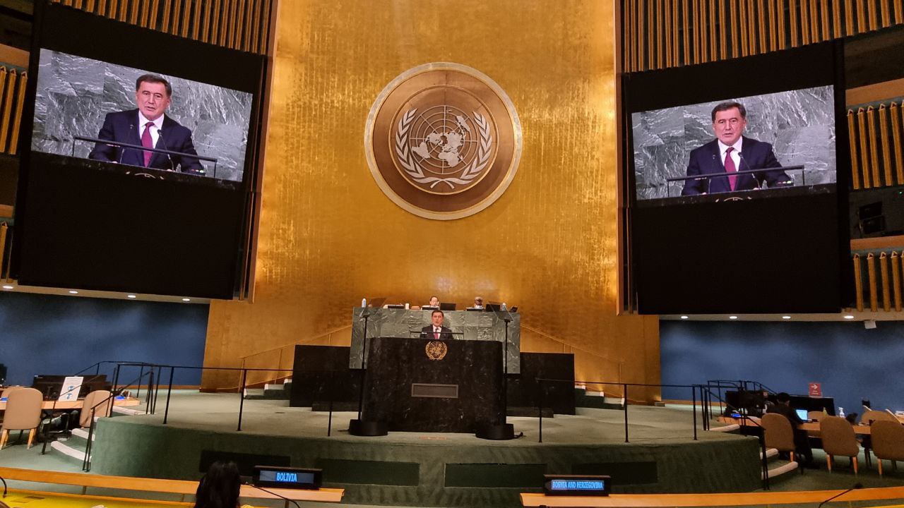 Глава МИД Узбекистана выступил на 77-й Сессии Генассамблеи ООН