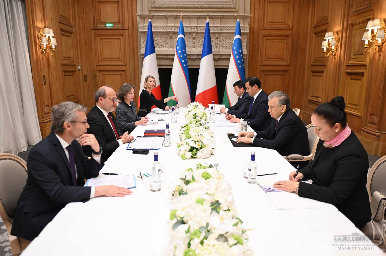 Президент Узбекистана и глава Француского агентства развития обсудили возможности расширения многопланового партнёрства