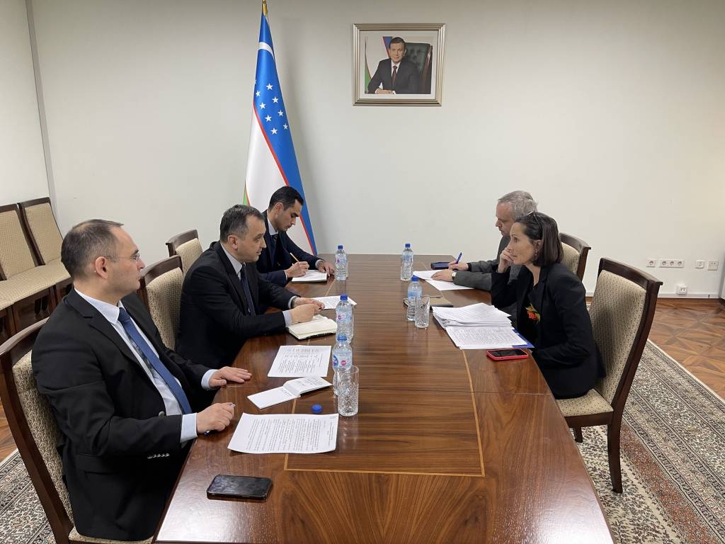 В МИД Узбекистана состоялась встреча с Послом ЕС