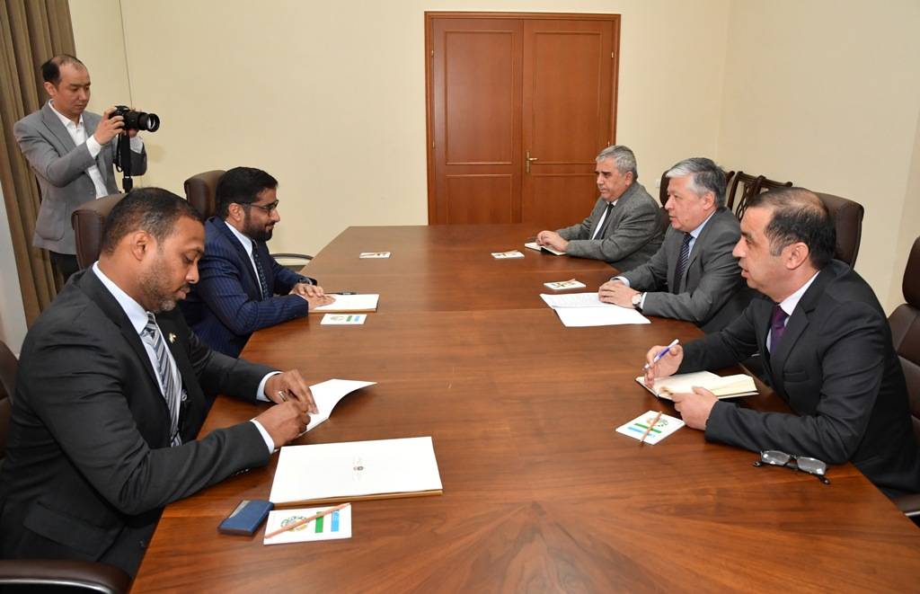В МИД проведена встреча с Послом ОАЭ